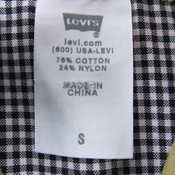 Levi's Olive Green Jacket Trench Coat Utility Jacket Size Small Casual - Picture 5 of 5